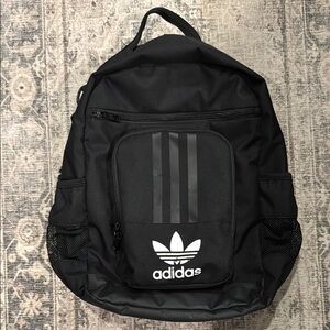 Adidas Black Backpack with Sporty Design and Durable Material